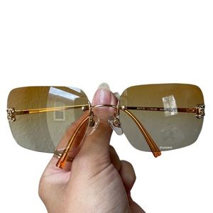 |SOLD| Authentic Chanel Rimless 4017-D Sunglasses